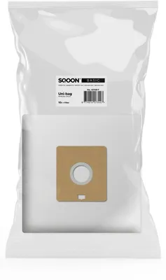 Productafbeelding van SQOON® Stofzuigerzakken Basic Geschikt voor Uni-Bag Small - 10 Stuks