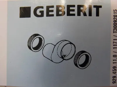 Exzentrische Abflussmuffe für Hänge-WC, 7 cm, Alpinweiß
