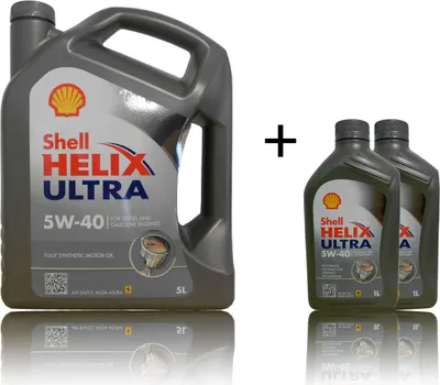 Produktbild von Shell Helix Ultra 5W-40 1x5+2x1 Liter