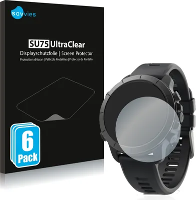 Produktbild von 6x Für Wahoo Elemnt Rival Schutzfolie Savvies Displayschutz Display Schutz Folie Klar Transparent