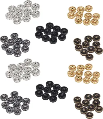Obrázek produktu pro Mini Snap Buttons Fasteners,Mini Snap Buttons,Miniature Snap Buttons Doll,Mini Metal Snap Buttons,Mini Snap Buttons for doll clothes,Mini Sew On Snap Buttons