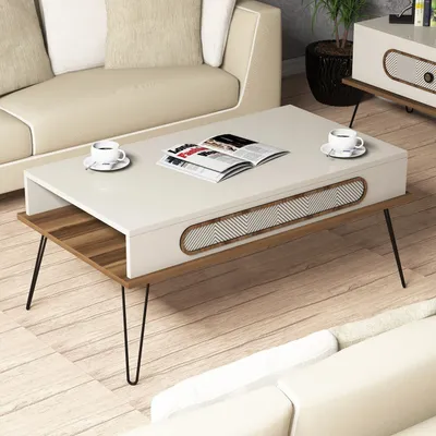 Obrázek produktu pro Skye Decor, Ekol - Cream, konferenční stolky, krémová, 105 x 45,8 x 56 cm