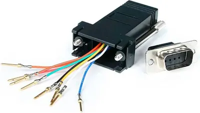 Immagine prodotto di StarTech.com Adattatore modulare da DB9 a RJ45 - M/F