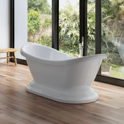 Produktbild von Freistehende Badewanne Victoria 176 weiß xxcm