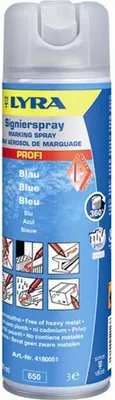 Produktbild von Spraydose Signierspray blau 500 ml