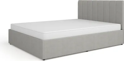 Produktbild von Minio, Polsterbett "ASSO 12", Bett, mit Stauraum, 160 cm, Graue Farbe / Cloud 82