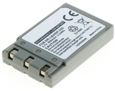 Produktbild von Akku für Praktica 431XXX Li-Ion 3,7 Volt 850 mAh grau.