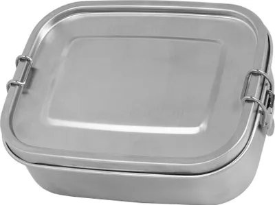 Produktbild von McNeill Metall Lunchbox Silver silberfarben