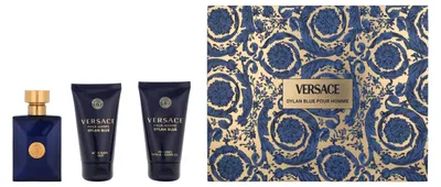 Produktbild von Edt Spray 50ml/Shower Gel 50ml/After Shave Balm 50ml Versace Dylan Blue Pour Homme Giftset