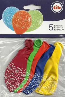 Produktbild von TIB Luftballons ABC Schuleinführung Schulanfang 5 Stück