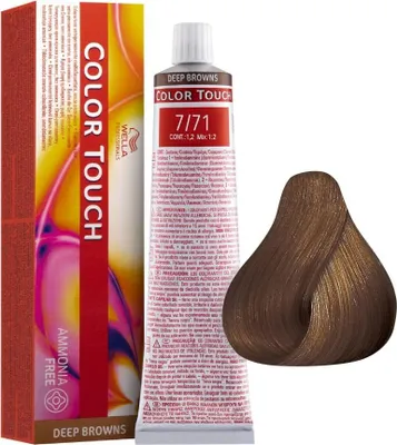 Immagine prodotto di Wella Professionals, Color Touch, Ammonia-Free, Semi-Permanent Hair Dye, 7/71 , 60 ml