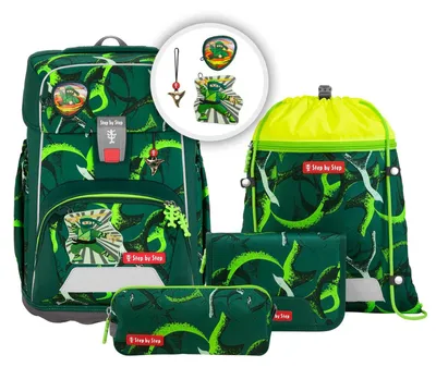 Produktbild von Step by Step GIANT Schulranzen-Set “Ninja Akiro”, 5-teilig