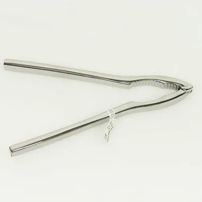 Nussknacker Edelstahl Nüsse knacken stabil ergonomisch Silber