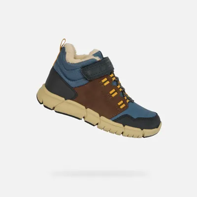 Produktbild von Geox Blaue Jungen-Ankle-Boots Flexyper Boy B ABX 39