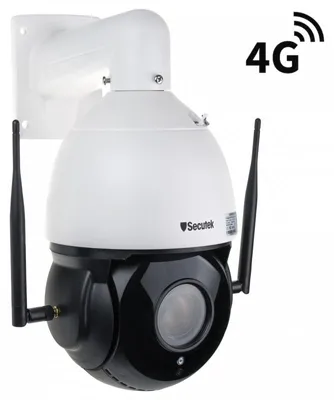 Obrázek produktu pro BAZAR – Otočná IP kamera PTZ 4G Secutek SBS-NC79G-30X – 5 MP, 30násobný zoom