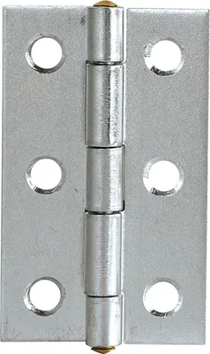 Produktbild von POHL Scharnier DIN 7954 A schmal 50 x 31 mm, Stahl verzinkt