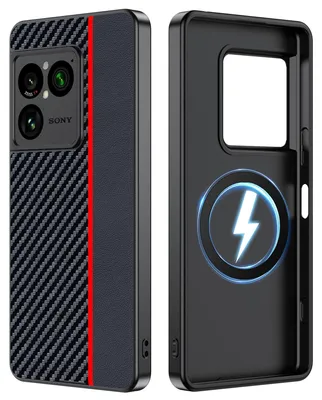 Zdjęcie produktu dla Magnetyczne etui ochronne do telefonu Sony Xperia 1 VIII, odporne na wstrząsy i trwałe