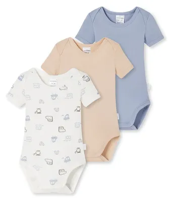 Productafbeelding van Schiesser baby jongens, 3-pack body's, model 1/2, maat 86, gesorteerd, 5-pack (meerdere aantallen)