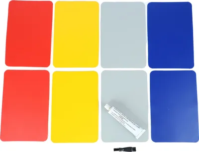 Produktbild von 8ks Bazén - záplaty z PVC Schwimmring Reparaturfleck für Lap -Gummi -Bootsschiffe