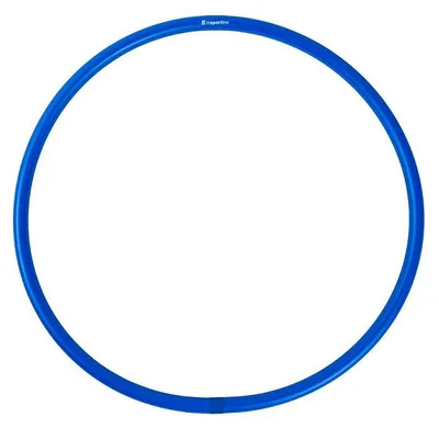 Zdjęcie produktu dla inSPORTline Hula Hoop, plastikowy obręcz, 50 cm, niebieski