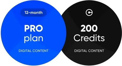 Obrázok produktu pre Balík Pro 12 mesiacov + 200 Kreditov