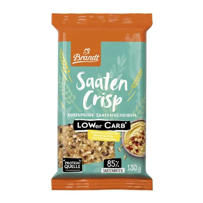 Immagine prodotto di Brandt Seed Crisp Semi di zucca e semi di lino a fette 130g