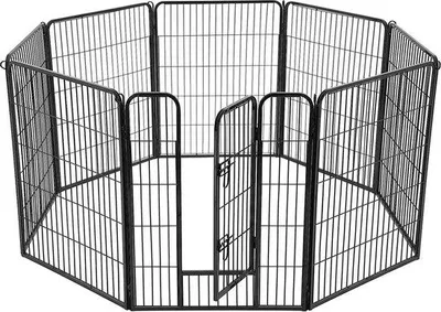 Immagine prodotto di Cuccia per cani - 8 angoli - Rifugio per animali - Per animali domestici - Nera - 77 x 100 cm