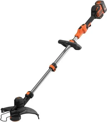 Immagine prodotto di Tagliabordi, BLACK+DECKER BCSTE636L1-QW, 36 V, larghezza di taglio 33 cm, batteria 36 V, testa orientabile, asta telescopica