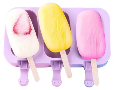Produktbild von Eis am Stiel-Form, wiederverwendbare Eisform ohne Bisphenol A.