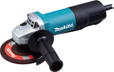 Produktbild von Winkelschleifer 9558PBGY 125 mm (blau/schwarz, 840 Watt)