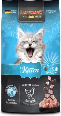 Produktbild von Leonardo Cat Food 753005, Kitten, jede Rasse, Geflügel, 300 g