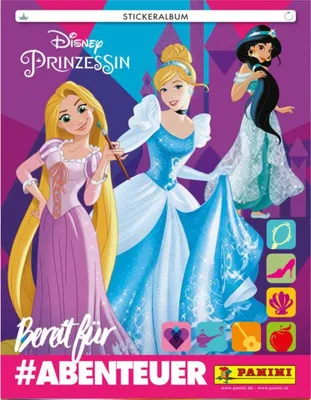 Produktbild von Disney Prinzessin - Bereit für Abenteuer - 2019 - 1 Album - Sammelsticker