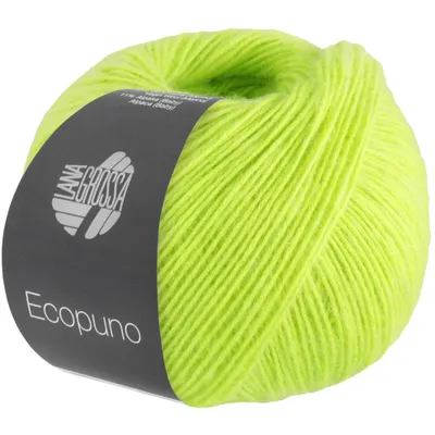 Produktbild von Lana Grossa - Ecopuno 0096 neongrün