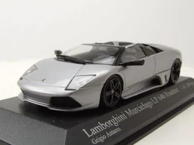 Produktbild von Minichamps 400103931 Lamborghini Murcielago LP640 Roadster 2007 grau metallic 1:43