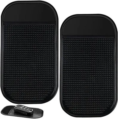 Produktbild von Antislip-Pads für Autodashboards, Selbstklebend, 14 x 8 cm