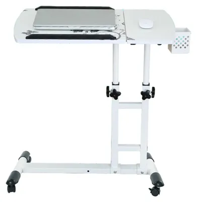 Produktbild von H?henverstellbarer Bettentisch | mobiler Nachttisch-Laptoptisch