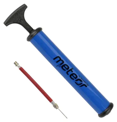Obrázek produktu pro Meteor - pumpička na míče, plast, logo PP2264 (jednotná velikost) (modrá)