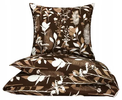 Produktbild von Nyks Flanel-Bettwäsche 140x200 Blumenmuster Warm