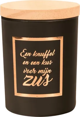 Produktbild von Duftkerze, klein, rosa/schwarz – Zus