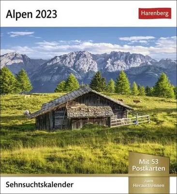 Produktbild von Alpen Sehnsuchtskalender 2023