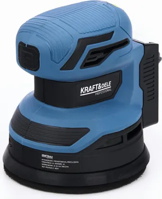 Zdjęcie produktu dla Szlifierka Mimośrodowa Akumulatorowa 21V 125 mm 6000-11000 RPM Kraft&Dele