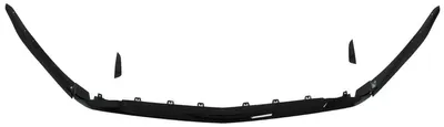 Productafbeelding van Stootstangverlenging voor Mercedes A A45 W177 V177, modeljaar 2018 en later, A45S, design zwart, glanzend.