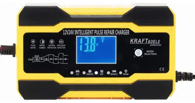 Obrázok produktu pre Nabíjačka do auta Kraft&Dele KD1291 12/24V 5/10A