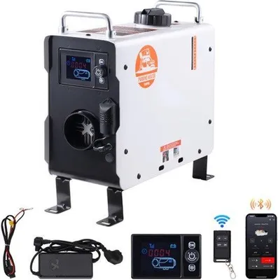 Image de Chauffage auxiliaire diesel – 12V / 24V – 2 kW – avec télécommande – pour garage et camping-car