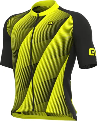 Produktbild von ALÉ Kurzarm Fahrradtrikot - PR-R SQUARE - Gelb M