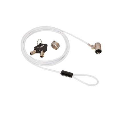 Produktbild von Lindy 20912, Metallisch, Rundkeil, Kunststoff, Stahl, 1,8 m, 4 mm