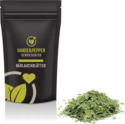 Produktbild von 250g Bärlauch Blätter geschnitten natürlich vom Hanse&Pepper Gewürzkontor