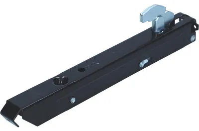 Deurscharnier für Backofen, kompatibel mit Gorenje, 21x2x5 cm, schwarz