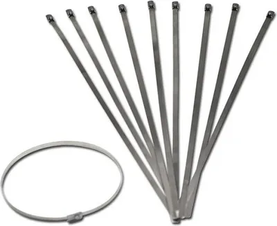 Produktbild von Kabelbinder Edelstahl 316 1 Set = 10 Stück