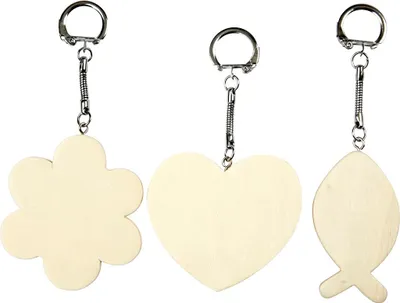 Image de Porte-clés avec pendentif, 6-7 cm, 12 pcs.